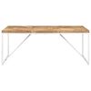 vidaXL Dining Table 180x90x76 cm Solid Acacia and Mango Wood