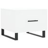 vidaXL Coffee Table White 50x50x40 cm Engineered Wood