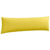 vidaXL Sofa Pillows 2 pcs Light Yellow 145 x 40 cm Fabric