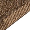 vidaXL Floor Carpet 20 pcs Brown 50 x 50 cm PP