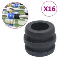vidaXL Football Table Rod Stoppers for 15.9/16 mm Rod 16 pcs
