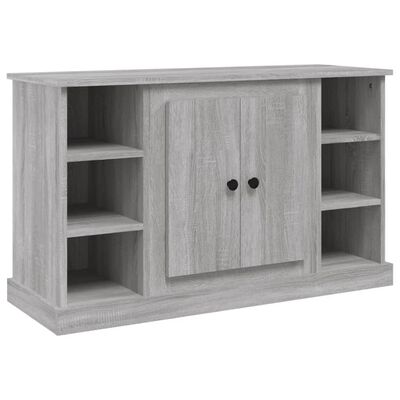 vidaXL Sideboard Grey Sonoma 100x35.5x60 cm Engineered Wood
