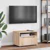 vidaXL TV Cabinet VISNES Sonoma Oak 60x40x38 cm Engineered Wood