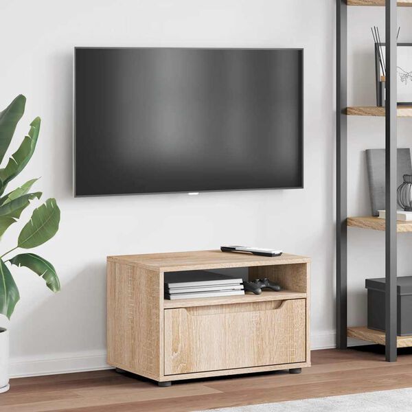 vidaXL TV Cabinet VISNES Sonoma Oak 60x40x38 cm Engineered Wood
