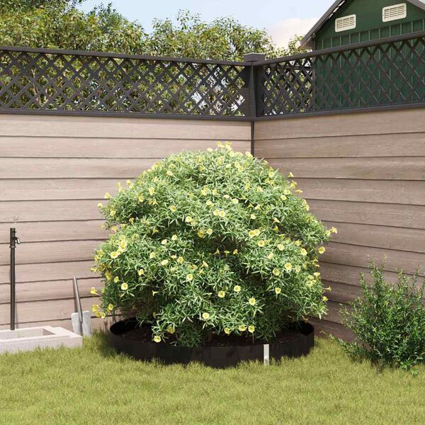 vidaXL Root Barrier Black 0.7 x 5 m Polyethylene