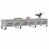 vidaXL TV Cabinet Grey Sonoma 150x36x30 cm Engineered Wood