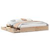 vidaXL Bed Frame without Mattress 200x200 cm Solid Wood Pine