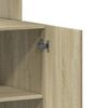 vidaXL Kitchen Cabinet Sonoma Oak 60x50x180 cm Engineered Wood