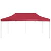 vidaXL Professional Folding Party Tent Aluminium 6x3 m Wine Red