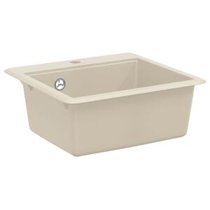 vidaXL Sink Beige 470 x 440 mm Granite