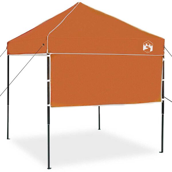 vidaXL Canopy Tent Manual Orange 194 x 194 x 251 cm Fabric