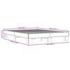 vidaXL Bed Frame without Mattress Grey Sonoma 150x200 cm King Size