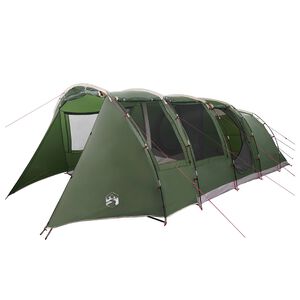 vidaXL Tunnel Tent Green 675 x 392 x 210 cm
