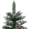 vidaXL Artificial Christmas Tree with 150 LEDs Green 55 x 55 x 120 cm