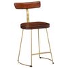 vidaXL Bar Stools 2 pcs 49x43x79 cm Solid Wood Mango