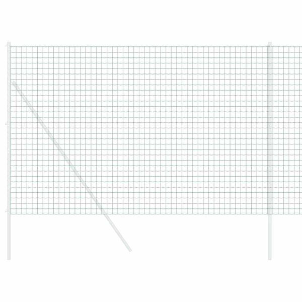 vidaXL Euro Fence Green 1.5 x 10 m PVC-coated iron