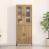 vidaXL Highboard 2 pcs Artisan oak 69.5 x 34 x 180 cm Engineered Wood