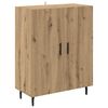 vidaXL Highboard 2 pcs Artisan Oak Engineered Wood