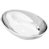 vidaXL Wash Basin 40x33x13,5 cm Ceramic Silver