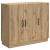 vidaXL Sideboard Artisan Oak 89 x 34.5 x 77 cm Engineered Wood