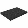 vidaXL Rubber Granulate Patio Pad Black 6 x 9 x 0.6 cm Rubber