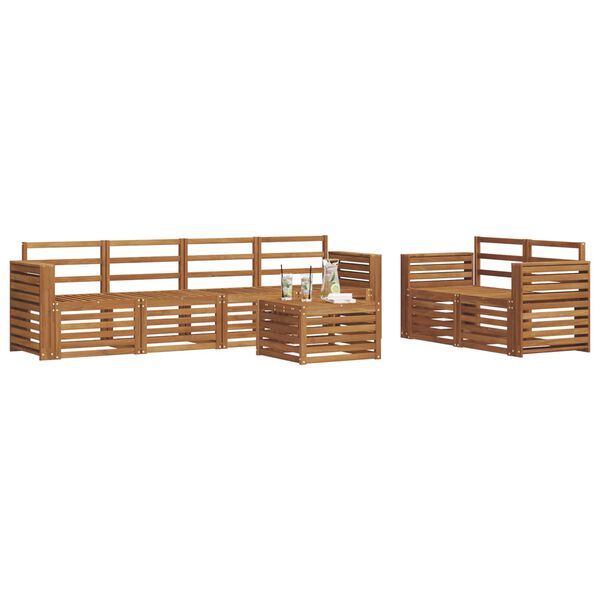 vidaXL Sofa Sets Solid Acacia Wood