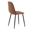 Venture Home Dining Chairs 2 pcs Polar Leather-look Brown and Black