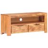 vidaXL TV Cabinet 90x30x40 cm Solid Acacia Wood