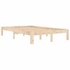 vidaXL Bed Frame without Mattress Solid Wood Pine 120x200cm