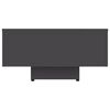 vidaXL Coffee Table Grey 100x49.5x31 cm Engineered Wood