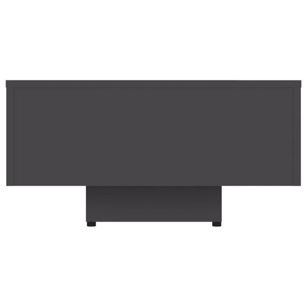 vidaXL Coffee Table Grey 100x49.5x31 cm Engineered Wood