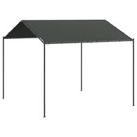 vidaXL Canopy Tent Anthracite 4x3 m Steel and Fabric