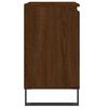 vidaXL Bathroom Cabinet Brown Oak 58x33x60 cm Engineered Wood