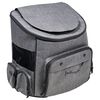 Jack and Vanilla Pet Backpack Travel 40x25x36 cm Grey/Black