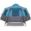 vidaXL Cabin Tent with Roof Blue and Grey 500 x 500 x 294 cm