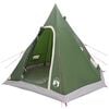 vidaXL Tipi Tent Water-Resistant 3-Person Green