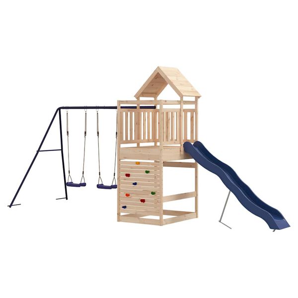 vidaXL Outdoor Playset Solid Wood Pine