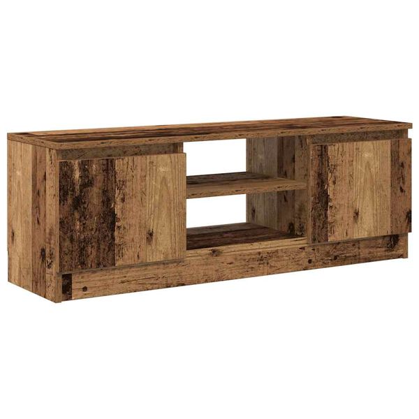 vidaXL TV Cabinet Old Wood 102x30x36 cm Engineered Wood