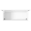 vidaXL Bathroom Cabinet with Mirror White Engineered Wood