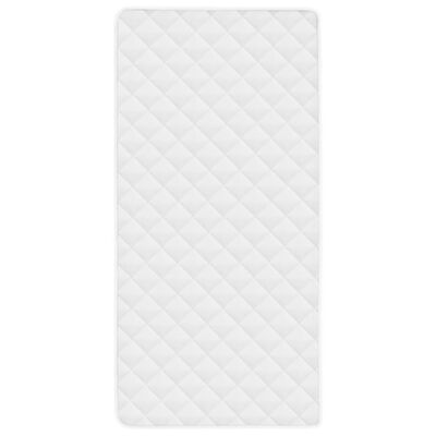 vidaXL Quilted Mattress Protector White 90x200 cm Heavy