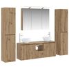vidaXL Bathroom Furniture Set 6 pcs Artisan Oak