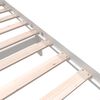 vidaXL Bed Frame without Mattress White Solid Wood Pine Small Double