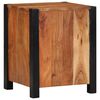 vidaXL Bedside Cabinet Brown 40 x 35 x 50 cm Solid Acacia Wood