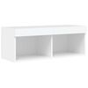 vidaXL 6 Piece TV Wall Units with LED White Engineered Wood