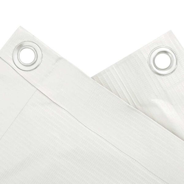 vidaXL Balcony Privacy Screen White 500x75 cm PVC