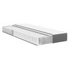 vidaXL Bed Mattress with Mattress Light Grey 80 x 200 cm Fabric