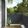 vidaXL Balcony Privacy Screen Anthracite 600x90 cm PVC