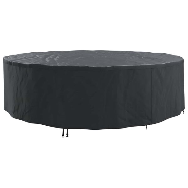 vidaXL Outdoor Furniture Cover Black 320 x 320 x 105 cm 420D fabric
