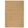 vidaXL Rug Rectangular Natural 160x230 cm Jute