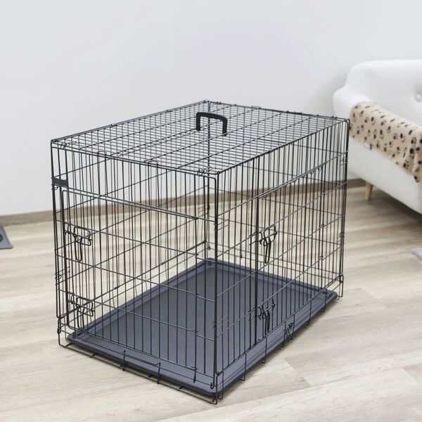 Kerbl Dog Cage 92x63x74 cm Black